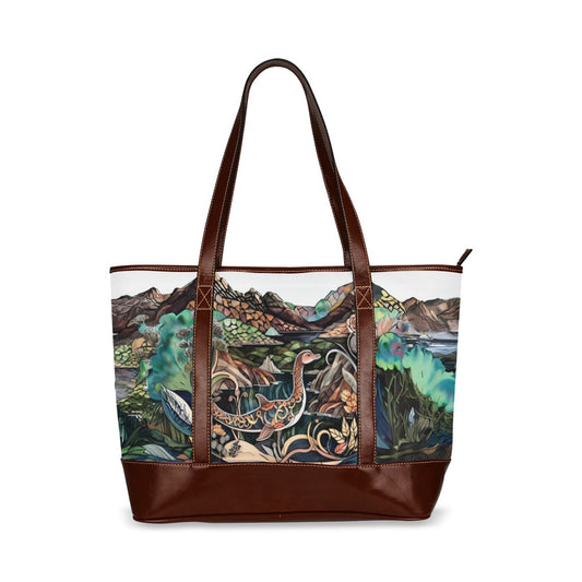 Vintage Loch Ness Monster Tote Bag