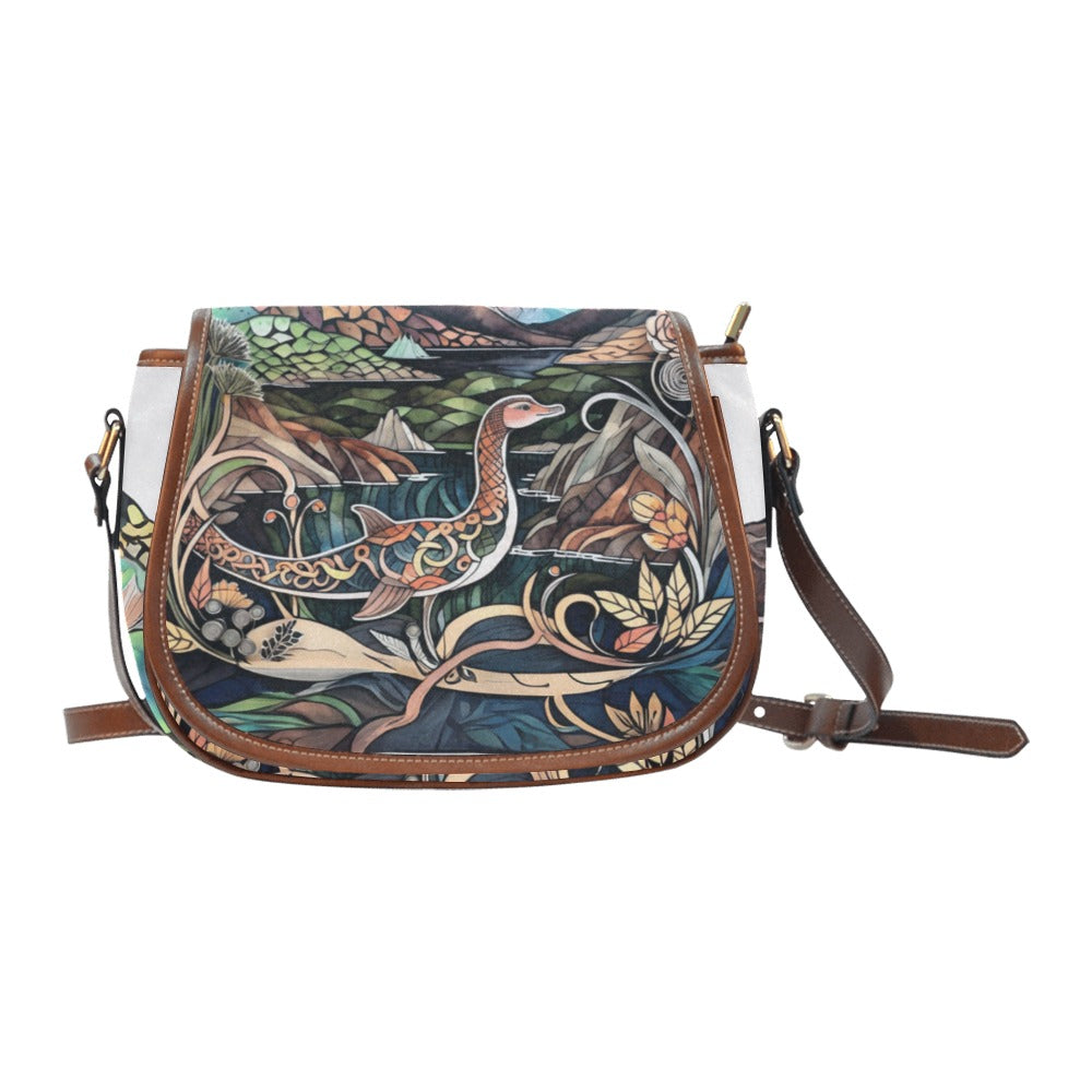 Saddle Bag Vintage Loch Ness Monster 