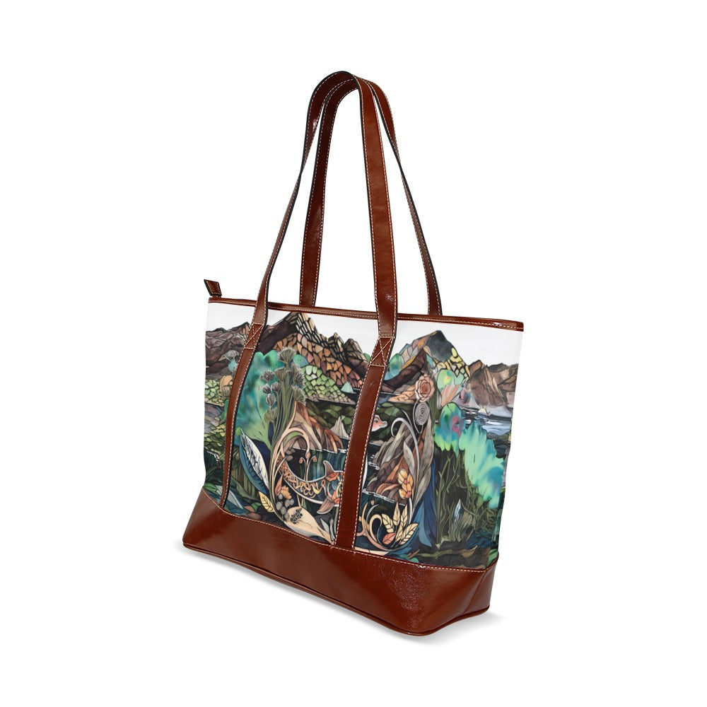 Vintage Loch Ness Monster Tote Bag