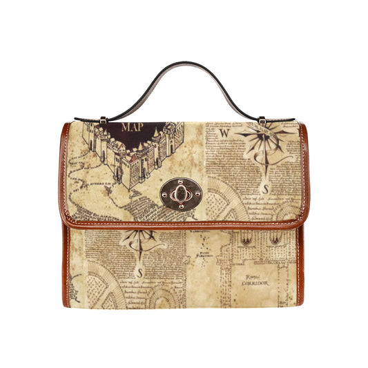 Marauder's Map - Canvas Bag with shoulder straps