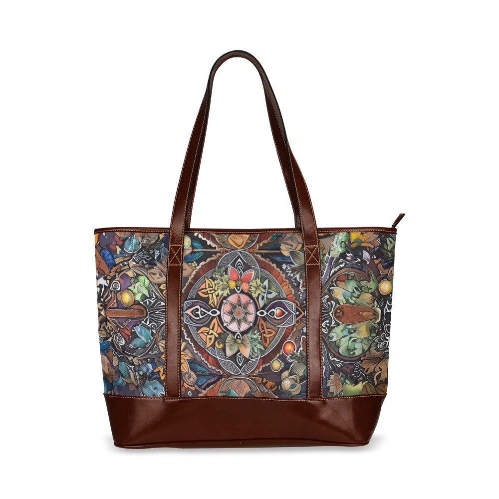 Celtic Knots Tote Bag | Celtic Witch & Cat Hat Collection