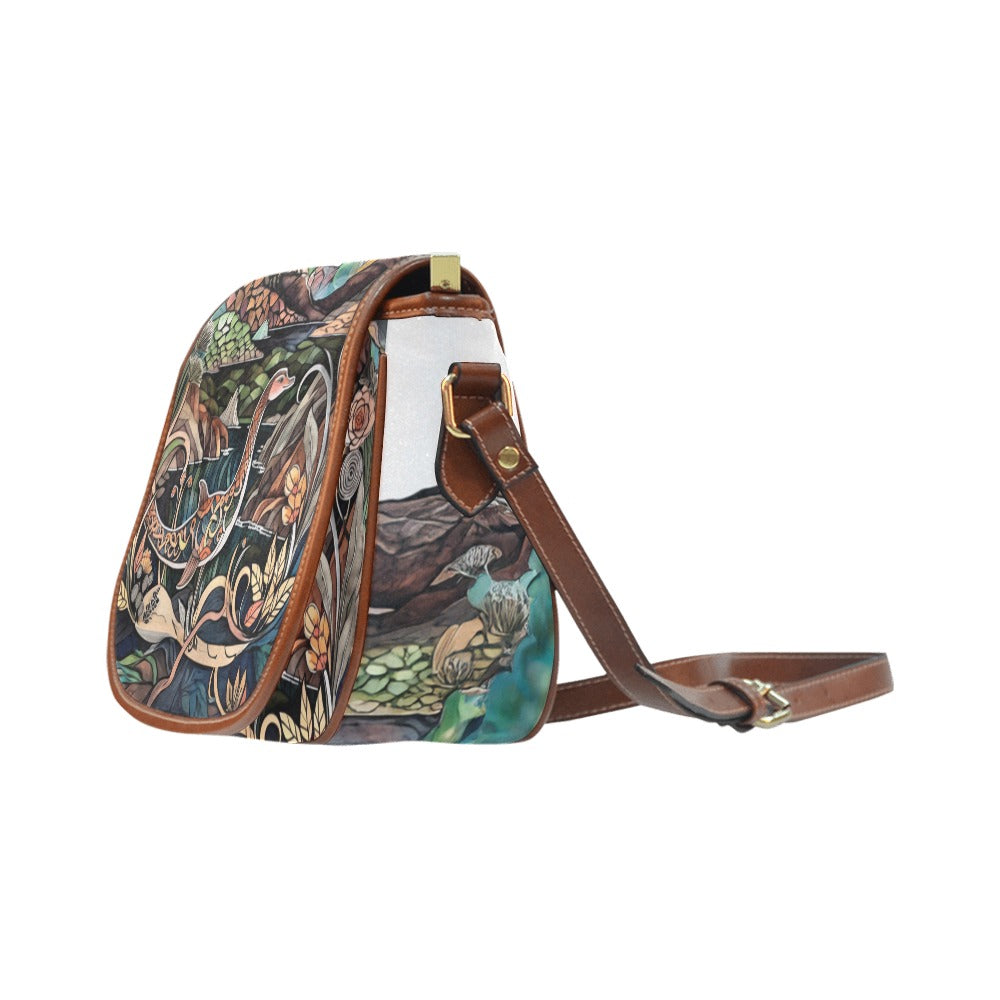 Vintage Loch Ness Monster Saddle Bag