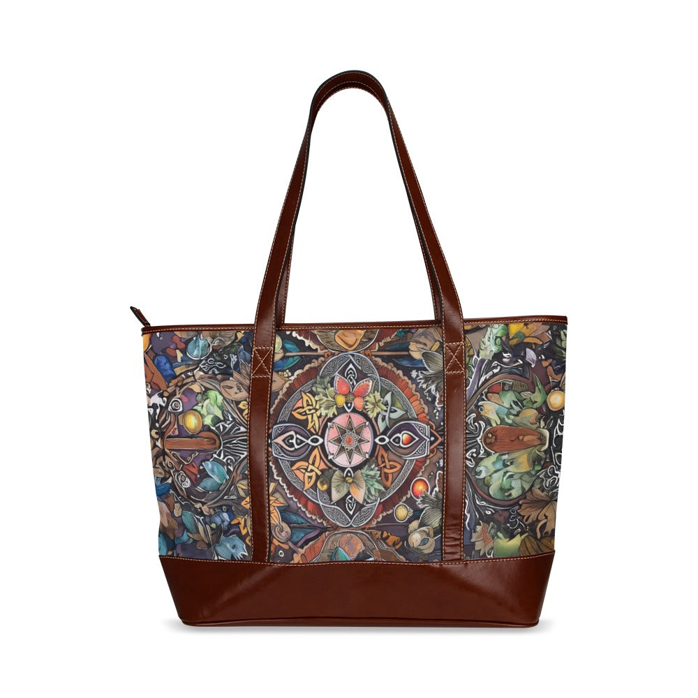 Celtic Knots Tote Bag | Celtic Witch & Cat Hat Collection